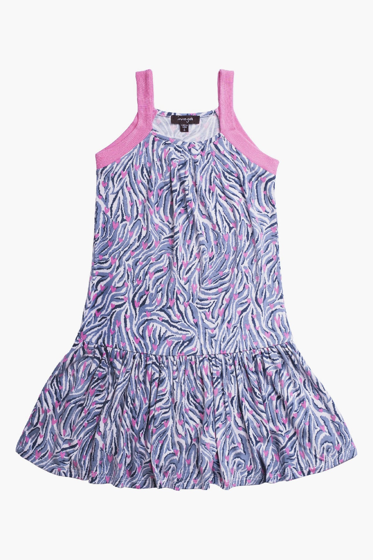 Imoga Sydney Savanna Girls Dress - Cute & Stylish Outfits for Toddlers & Kids - Perfect for Birthday Parties, School Events & Family Photos