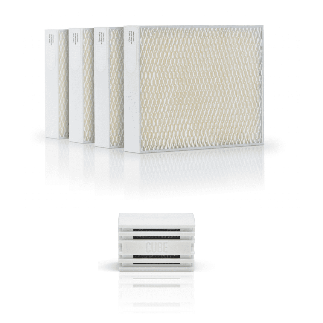 OSKAR/KARL Humidifier Accessory Bundle - Replacement Filters & Essential Oil Diffuser for Ultrasonic Humidifiers - Perfect for Bedroom, Nursery & Office Use