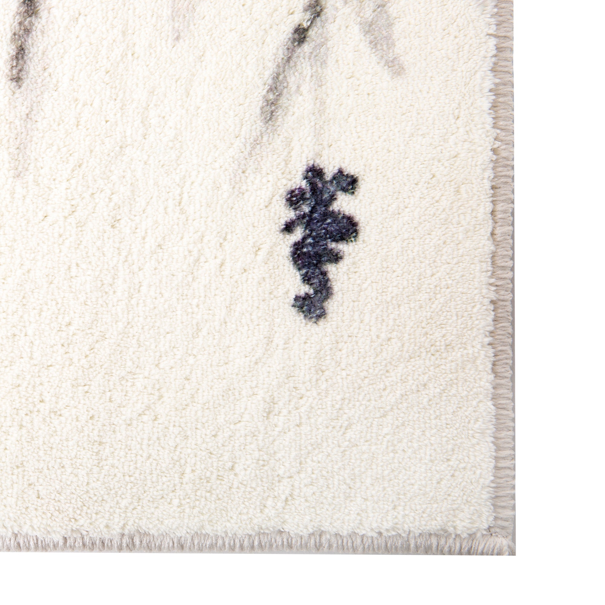 Adeline Floral Rug - Soft Non-Slip Area Rug for Living Room, Bedroom, Nursery - Boho Chic Home Decor for Cozy Spaces