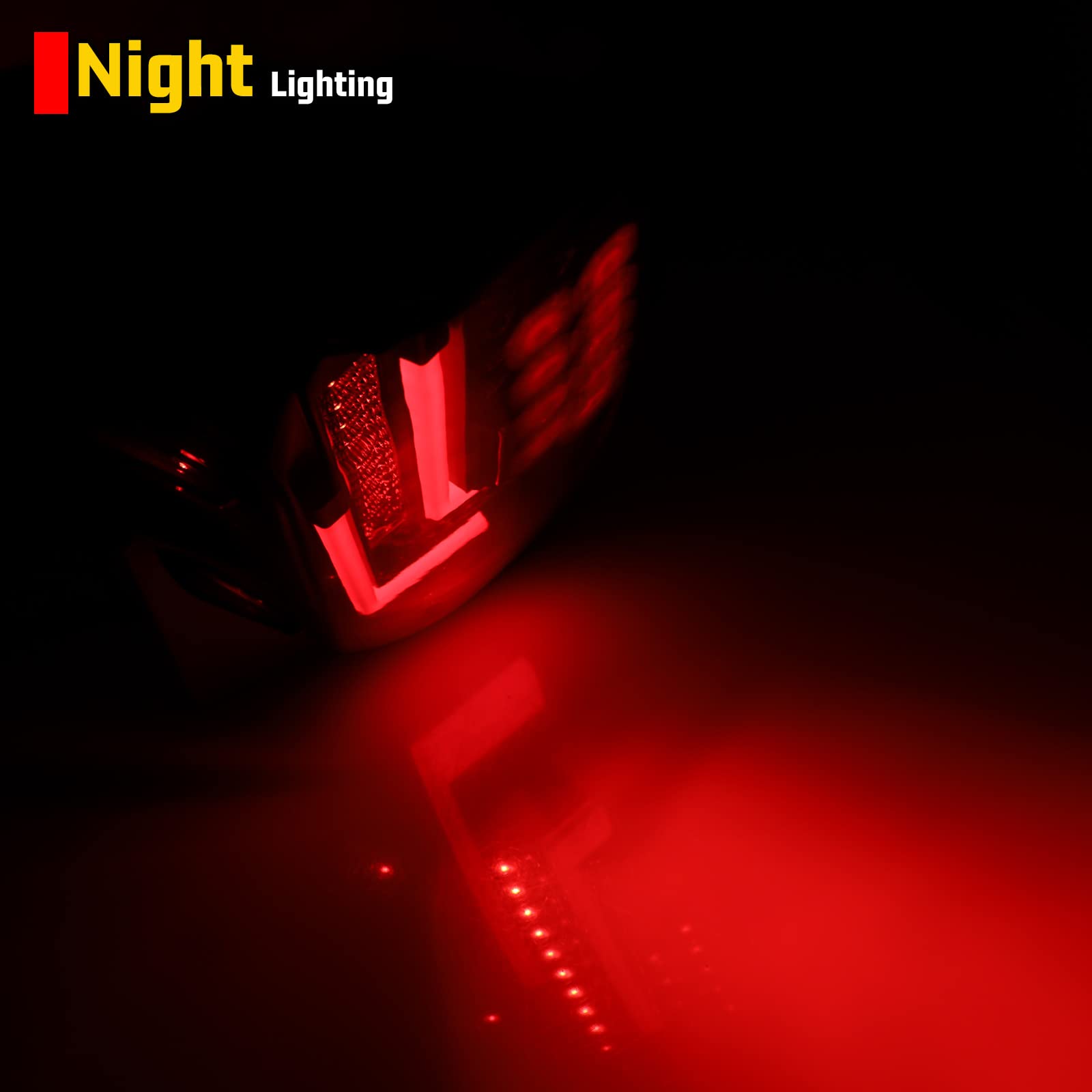 LED DRL Tail Lights for Toyota Tundra 2014-2021 - LED Turn Signal & Brake Light Assembly Replacement Kit - Perfect for Tundra Pickup Truck Upgrades & Night Driving Safety