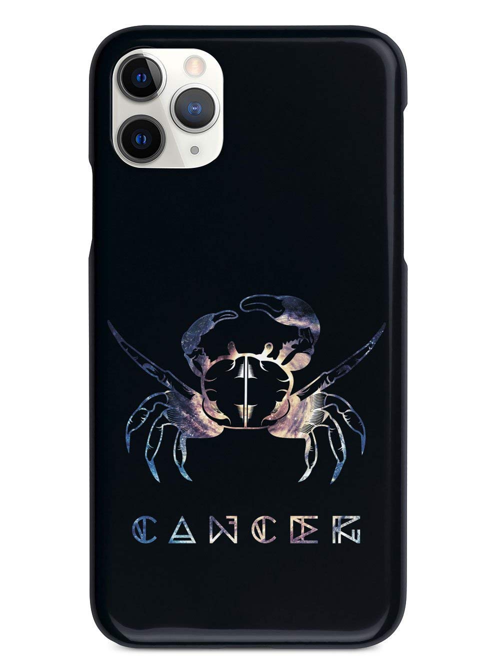 Inspired Cases - Compatible with iPhone 11 Pro Max Case - 3D Textured Protective Phone Cover for Apple iPhone 11 Pro Max - Cosmic Zodiac Cancer Design - Shockproof & Anti-Scratch - Perfect for Daily Use, Travel & Outdoor Activities
