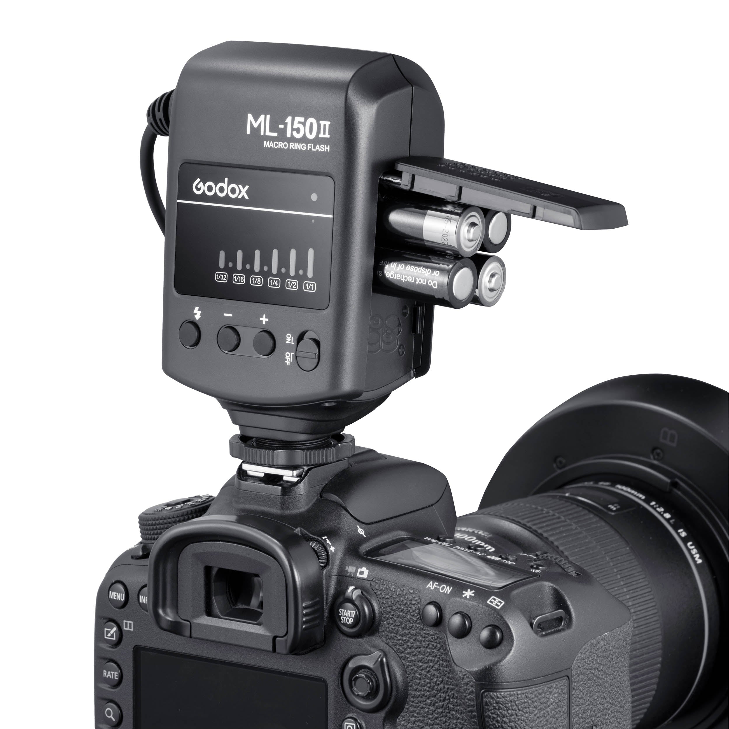ML 150 II Macro Ring Flash with 8 Lens Adapters for DSLR Cameras - Perfect for Jewelry, Insect & Flower Photography Close-Up Shots
