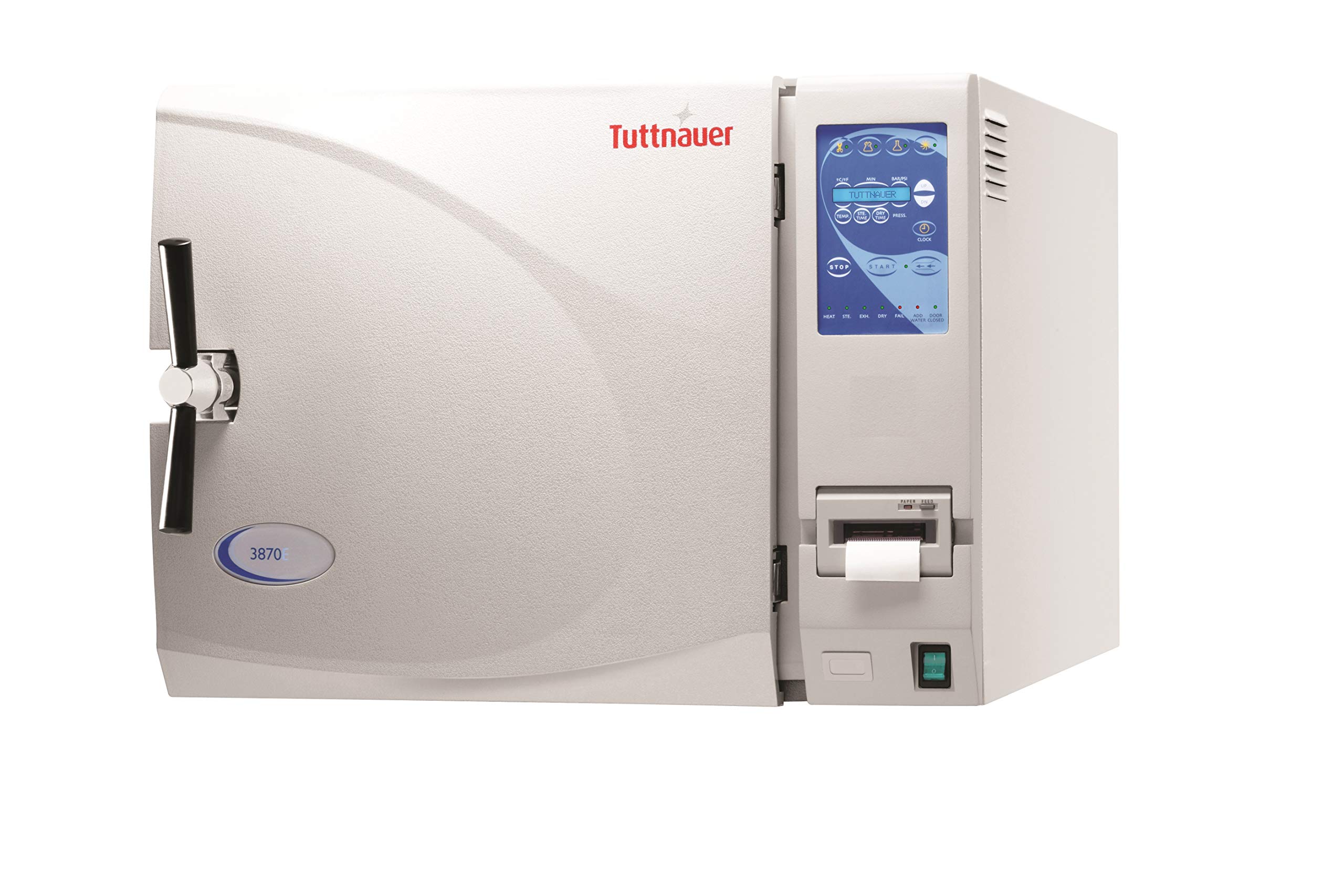 Tuttnauer 3870EAP Autoclave Sterilizer - Medical Grade Steam Sterilizer for Dental, Tattoo & Nail Tools - Perfect for Clinics, Salons & Labs