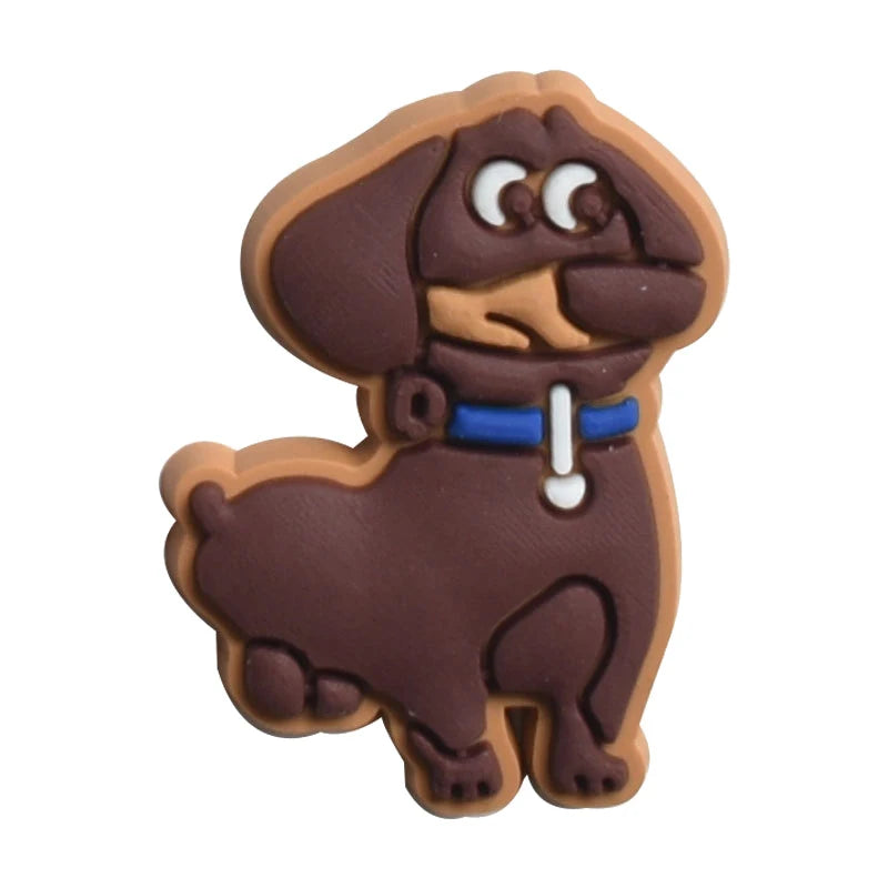 Wholesale PVC Shoe Charms for Crocs - Dog Badge Decorations for Women, Men & Kids - Sandals Buckle Pins, Jeans & Wristband Accessories - Perfect for DIY, Gifts & Fashion Customization