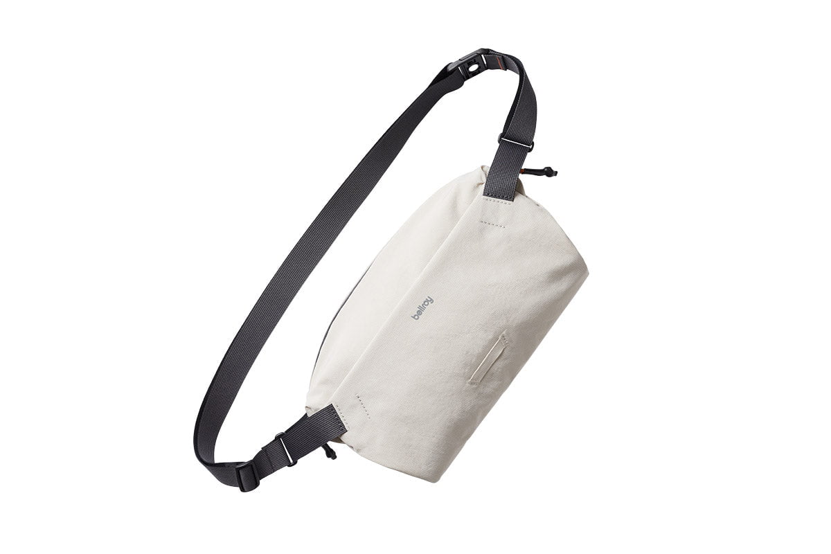 Bellroy Lite Sling - Lightweight Crossbody Bag for Men & Women | Water-Resistant Travel Sling Pack | Perfect for Hiking, Commuting & Everyday Carry (Black)