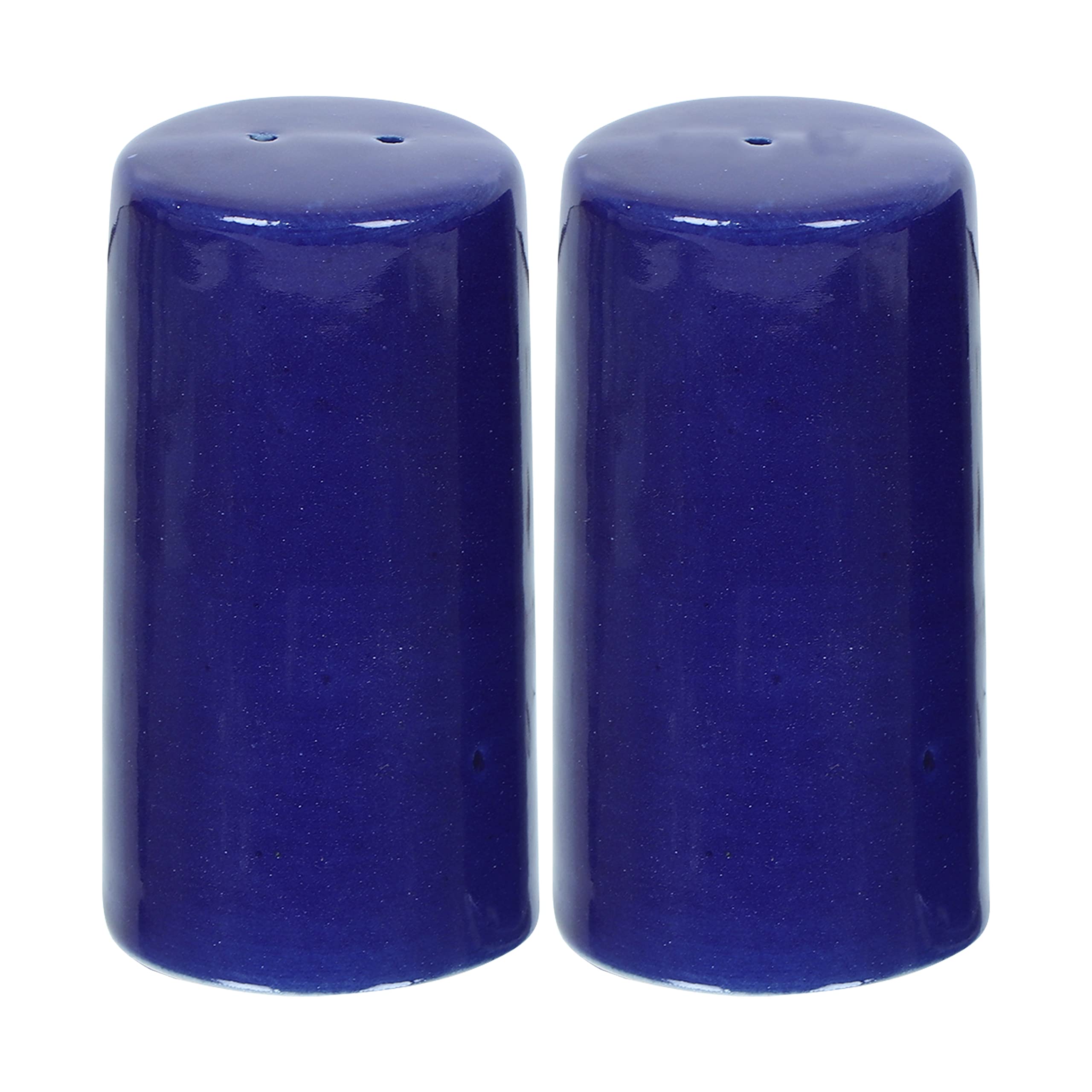 Farmhouse Style Ceramic Salt and Pepper Shakers Set - 2 Piece Modern Kitchen Table Décor for Wedding Registry, Housewarming Gifts & Rustic Dining Room Decor | Perfect for Farmhouse Kitchens, Dining Tables & Gift Giving