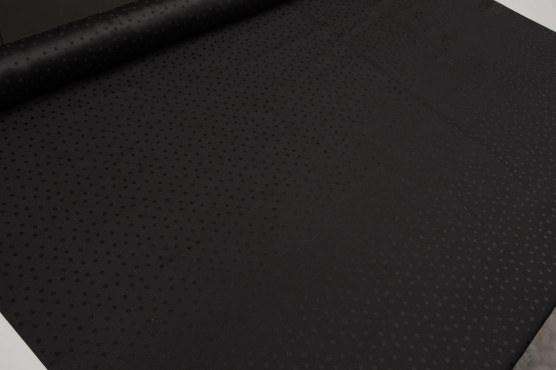 Black Satin Fabric - Premium Satin Material for Dresses, Scarves & Home Decor - Soft & Luxurious Satin Cloth for Sewing, Fashion & DIY Projects