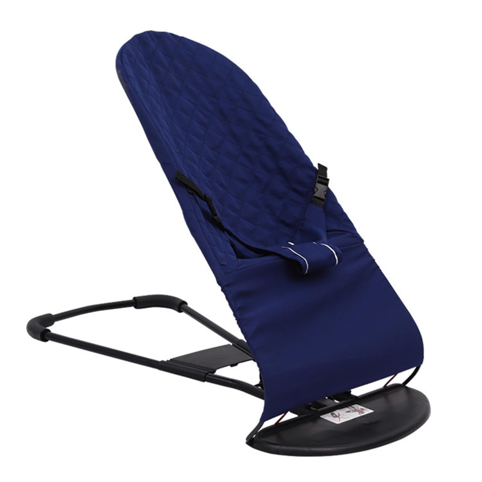 Portable Foldable Dog Rocking Chair & Cat Sofa - Dark Blue Cotton Pet Bed with 15kg/40lb Weight Capacity | Indoor/Outdoor Pet Furniture for Living Room, Patio, or Garden Relaxation