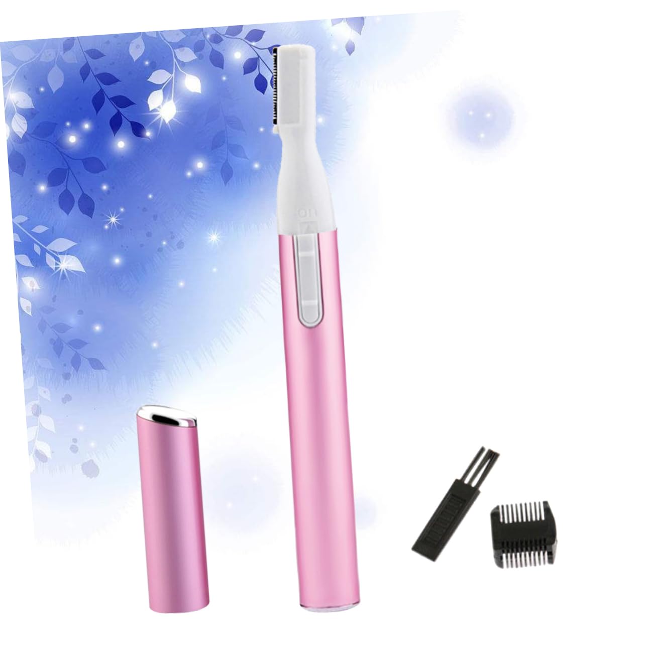 Healeved Electric Eyebrow Trimmer for Women - Painless Hair Removal Epilator & Eyebrow Shaver - Battery-Free Design for Precise Grooming at Home or Travel