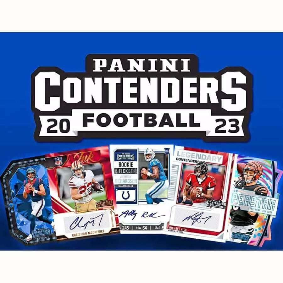 2023 Panini Contenders Football Hobby Box - 12 Box Case | NFL Trading Cards Collection for Collectors & Investors | Perfect for Fantasy Football Fans & Sports Memorabilia Enthusiasts