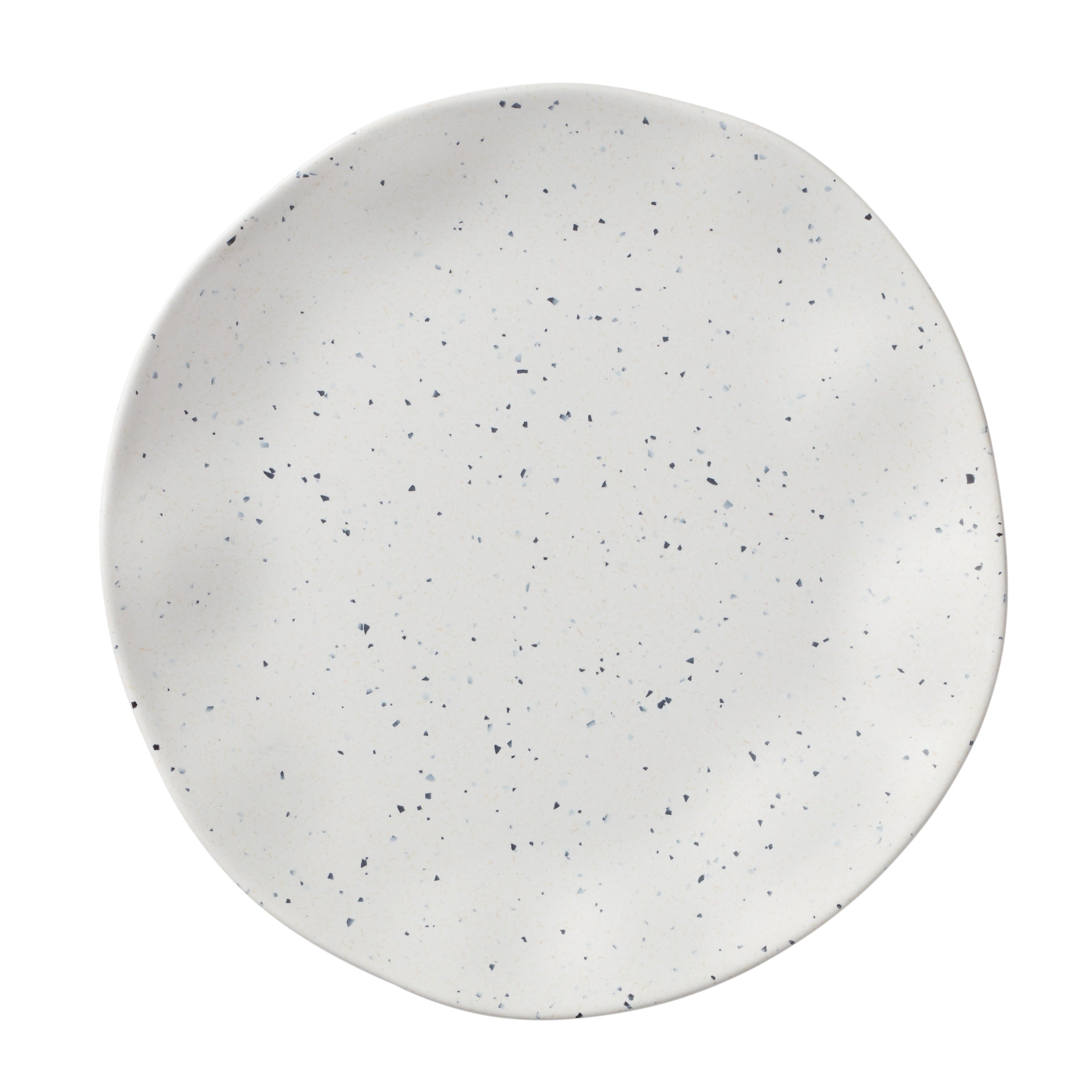 Stylish Terrazzo Melamine 12-Piece Dinnerware Set - Durable & Lightweight for Outdoor Dining, Picnics, and Everyday Use