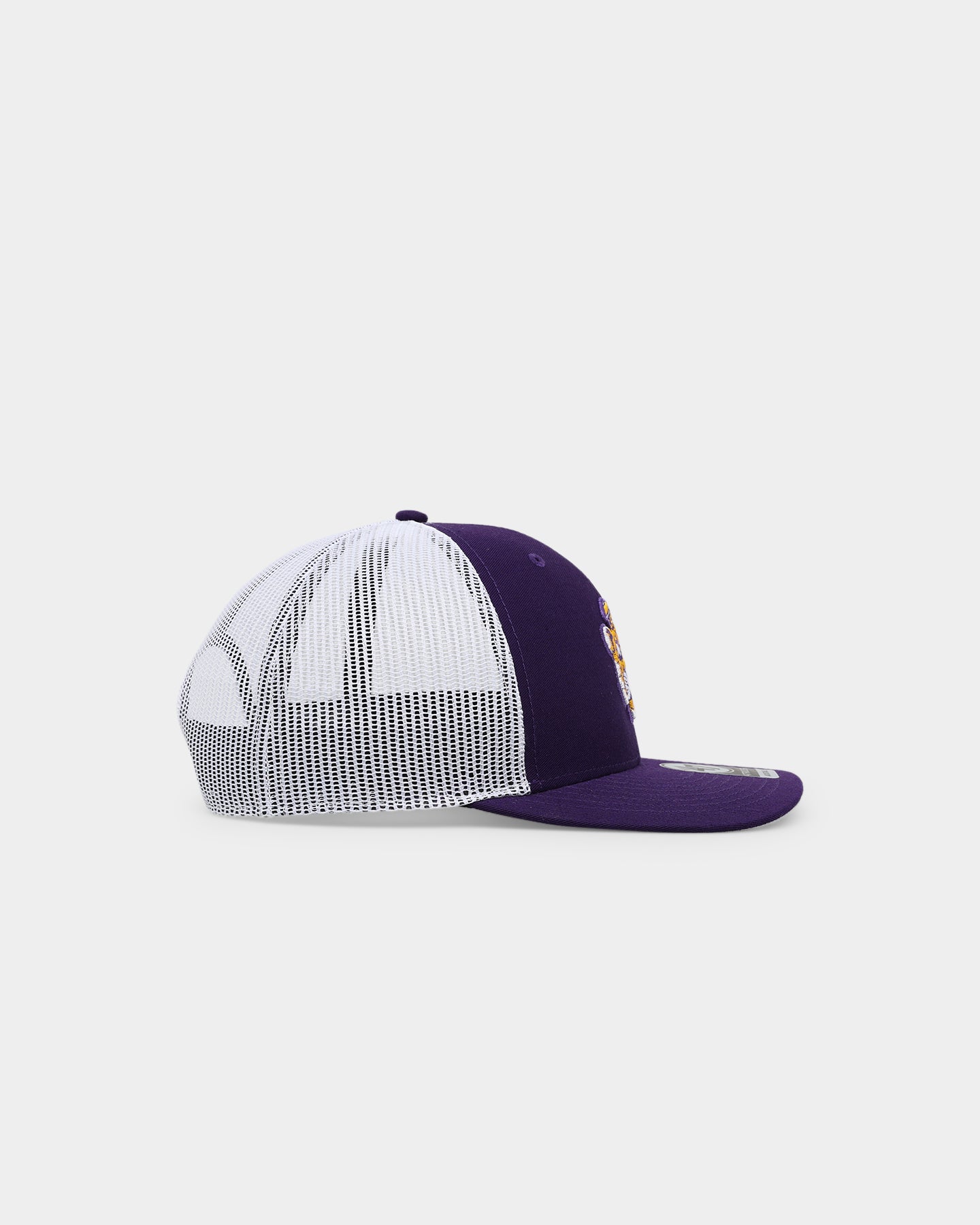47 Brand LSU Tigers Purple Snapback Trucker Hat - Adjustable Baseball Cap for Men & Women - Perfect for Game Day, Tailgating & Fan Gear
