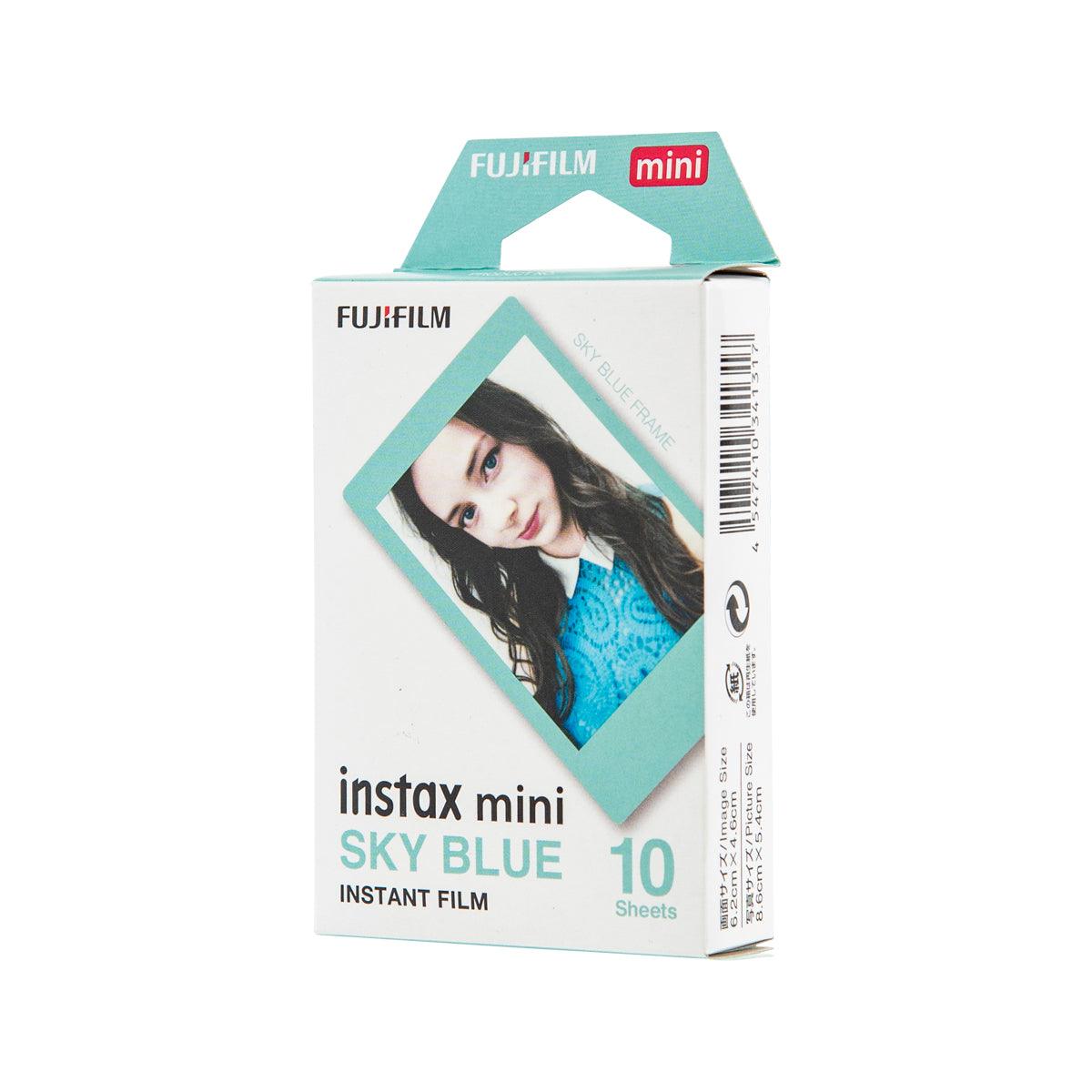 FUJIFILM Instax Mini Instant Film - Sky Blue Color for Fujifilm Instant Cameras | Perfect for Parties, Travel & Memory Keeping