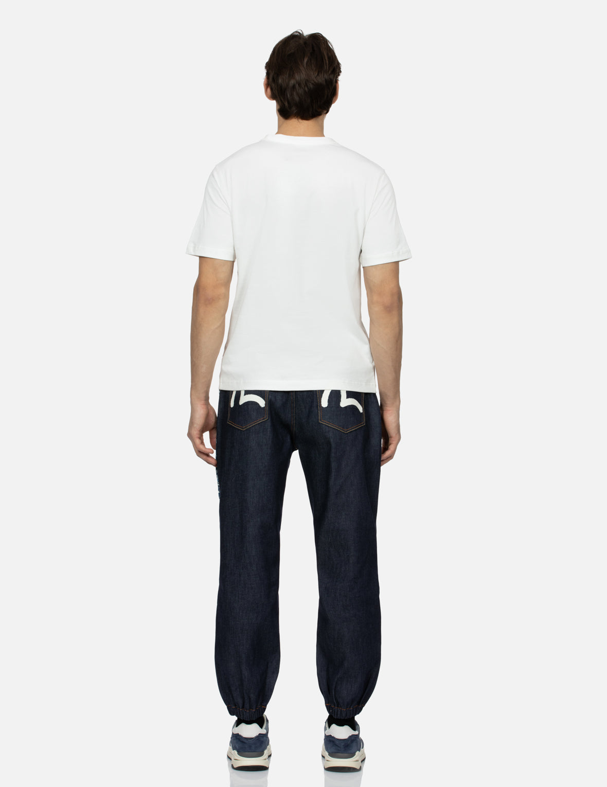 Kamon Stitching Patterned Pocket Regular Fit T-Shirt for Men - Casual Comfort Wear for Everyday Outfits and Street Style