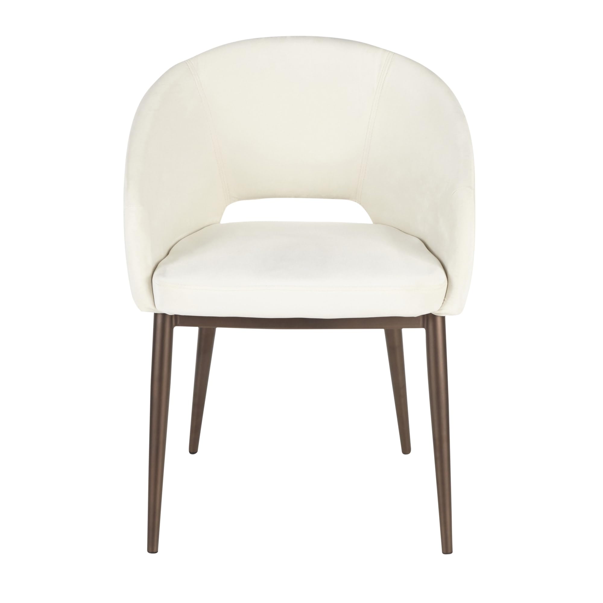 LumiSource Renee Upholstered Dining Chair - Modern Kitchen & Dining Room Chair for Home, Restaurant, Office - Comfortable & Stylish Seating Solution