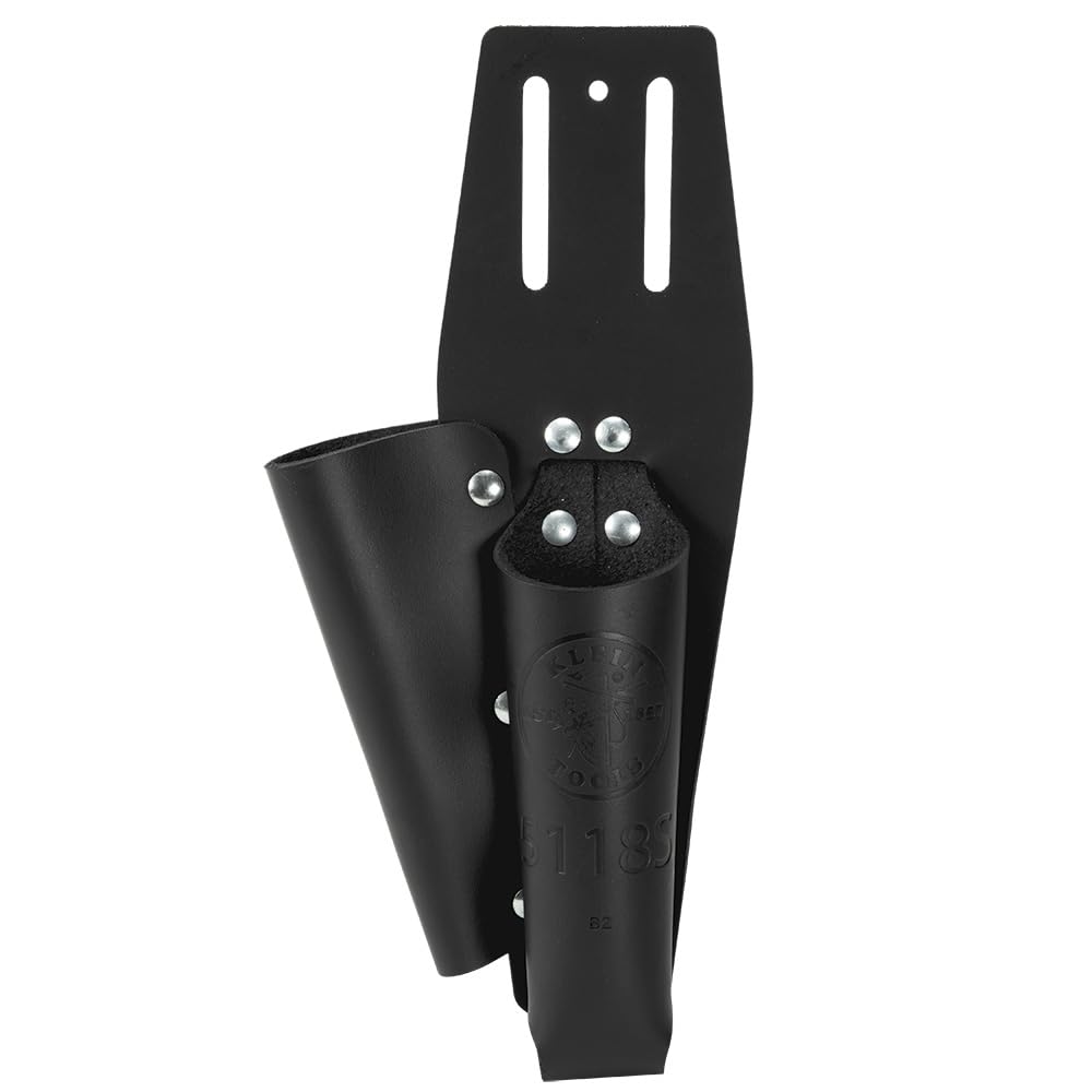 Klein Tools 5118S Professional Pliers & Screwdriver Holder with Slotted Connection - Perfect for Electricians, Mechanics & DIY Tool Organization