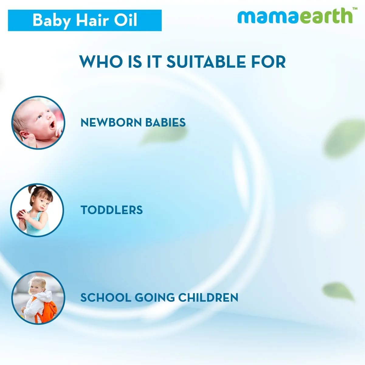 **MAMAEARTH Nourishing Baby Hair Oil for Dry Scalp & Cradle Cap – Natural Avocado & Almond Oil – Gentle Moisturizer for Delicate Skin – 3.38 Fl Oz (100ml) – Perfect for Newborns & Toddlers Daily Hair Care**