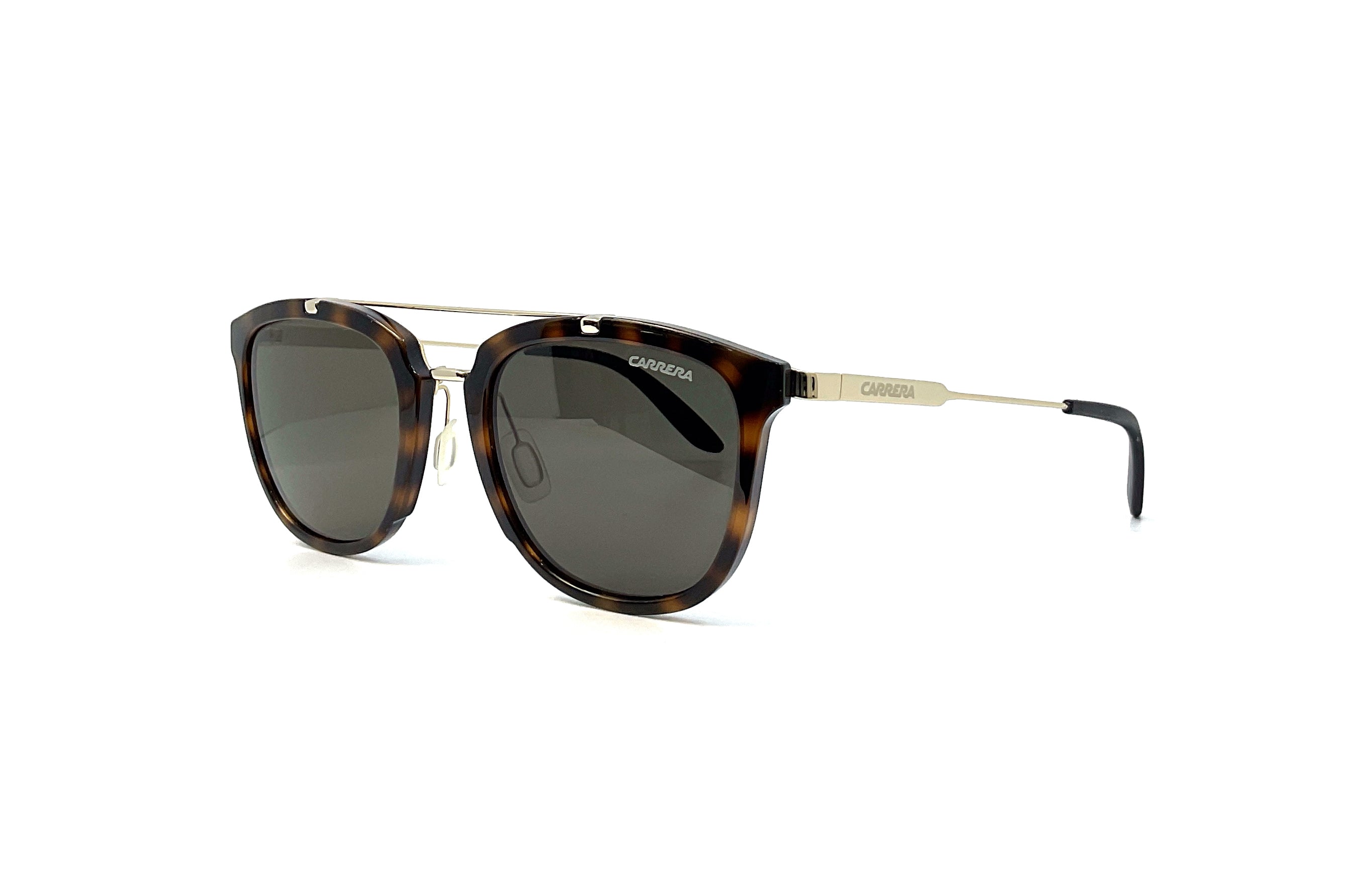 Carrera 127/S Havana Sunglasses - Polarized UV Protection Aviator Style for Men & Women - Perfect for Driving, Travel & Outdoor Activities