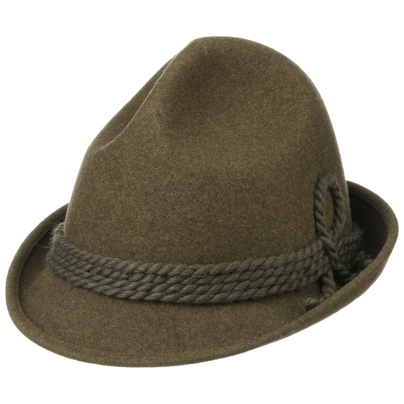 Premium Dreispitz Hat - Authentic German Made by Lodenhut Manufaktur - Classic Wool Fedora for Men - Perfect for Formal Events, Weddings & Vintage Fashion