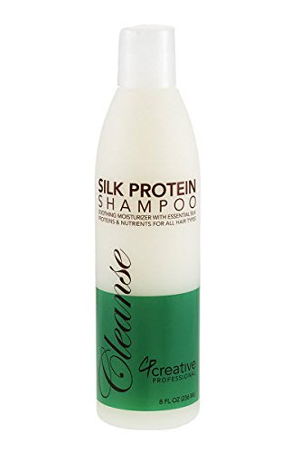 Creative Hair Brushes CS Silk Protein Shampoo - Nourishing & Smoothing Hair Care for Dry & Damaged Hair - Perfect for Daily Use & Salon Quality Results at Home
