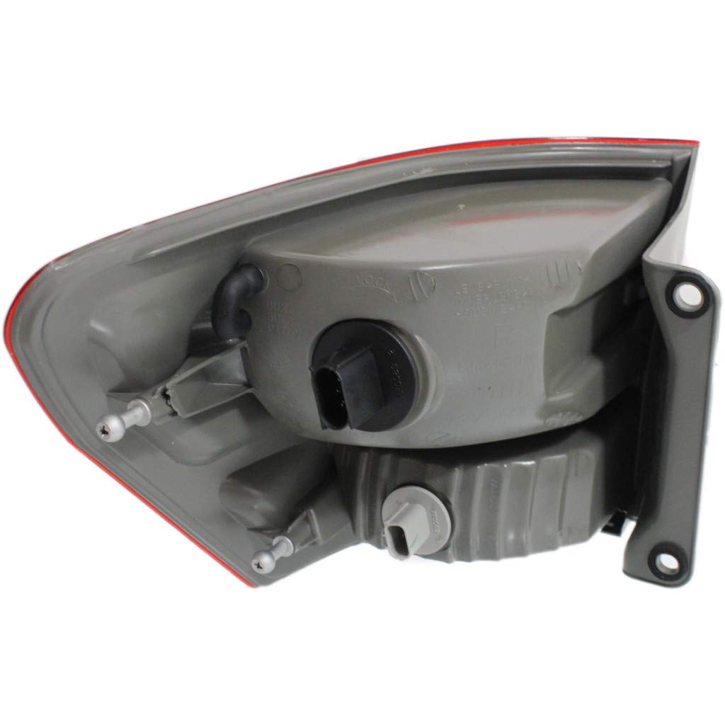 2011-2013 Jeep Grand Cherokee Replacement Tail Lights Pair - Left & Right Side (CH2804100 & CH2805100) - Compatible with 55079421AD/AG & 55079420AD/AG - Perfect for Night Driving & Enhanced Vehicle Safety