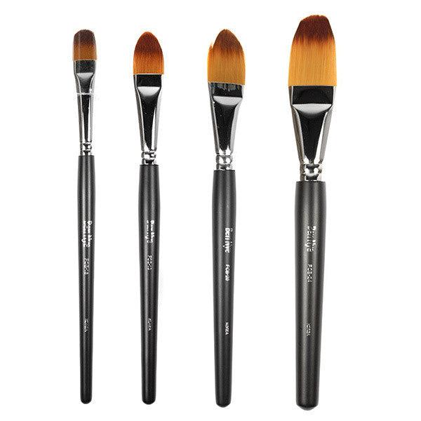 Ben Nye Professional Makeup Brush Set for Foundation & Contouring - Perfect for Stage, Film & Everyday Makeup Application
