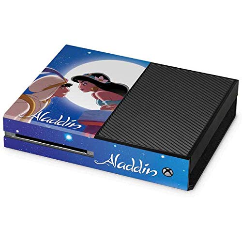 Officially Licensed Disney Aladdin & Princess Jasmine Kiss Gaming Skin Decal for Xbox One Console | Protective Vinyl Sticker | Perfect for Gamers & Disney Fans | Living Room Decor & Gift Idea