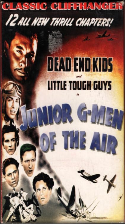 Junior G-Men of the Air - Classic Adventure VHS Tape for Kids | Vintage Collectible Movie | Perfect for Family Movie Nights & Nostalgic Gift Giving