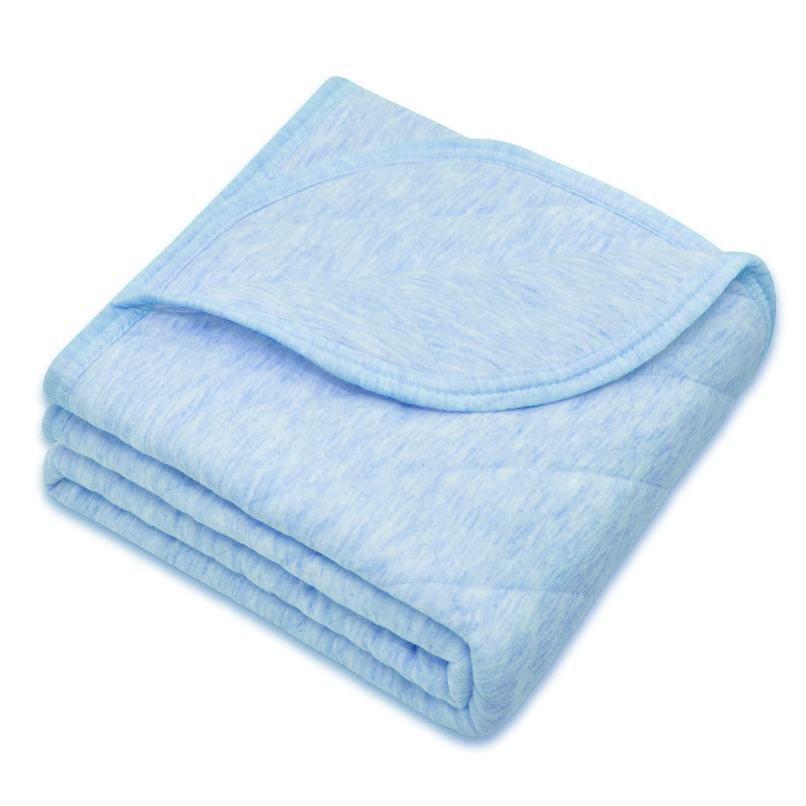 Organic Cotton Baby Blanket for Boys & Girls - Super Soft, Warm & Hypoallergenic Quilted Crib Blanket 39
