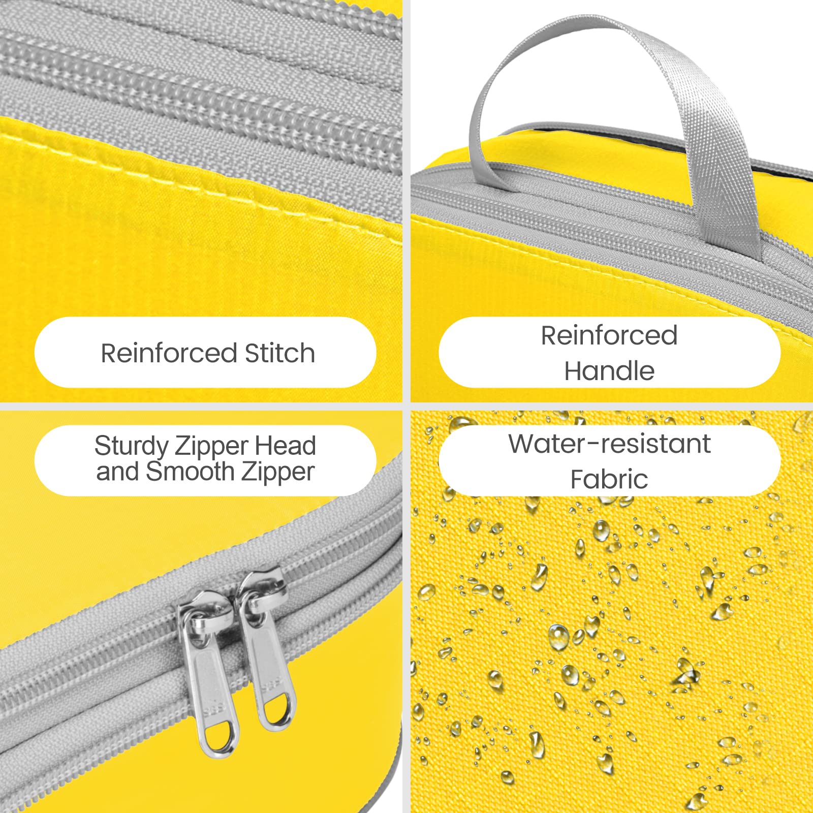 Cambond Compression Packing Cubes for Travel - 4-Piece Set of Lightweight Luggage Organizers for Women | Space-Saving Travel Essentials for Carry-On Suitcases & Backpacks | Perfect for Business Trips, Vacations & Weekend Getaways