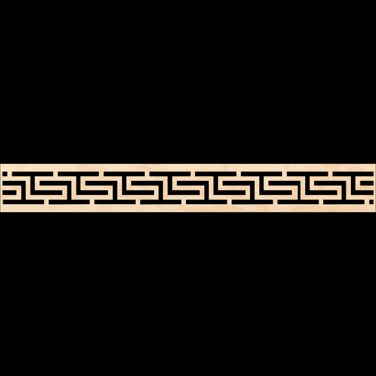 Tulum Fretwork Moulding - Decorative Wood Trim for Home & Furniture DIY Projects - Perfect for Wall Paneling, Cabinets, and Interior Design Accents