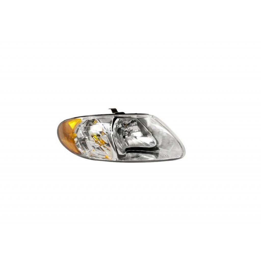 2001-2007 Dodge Caravan & Grand Caravan Headlight Assembly Pair - Driver & Passenger Side - Composite Headlights CH2502129 CH2503129 4857701AC 4857700AC - Perfect for Night Driving & Vehicle Restoration Projects