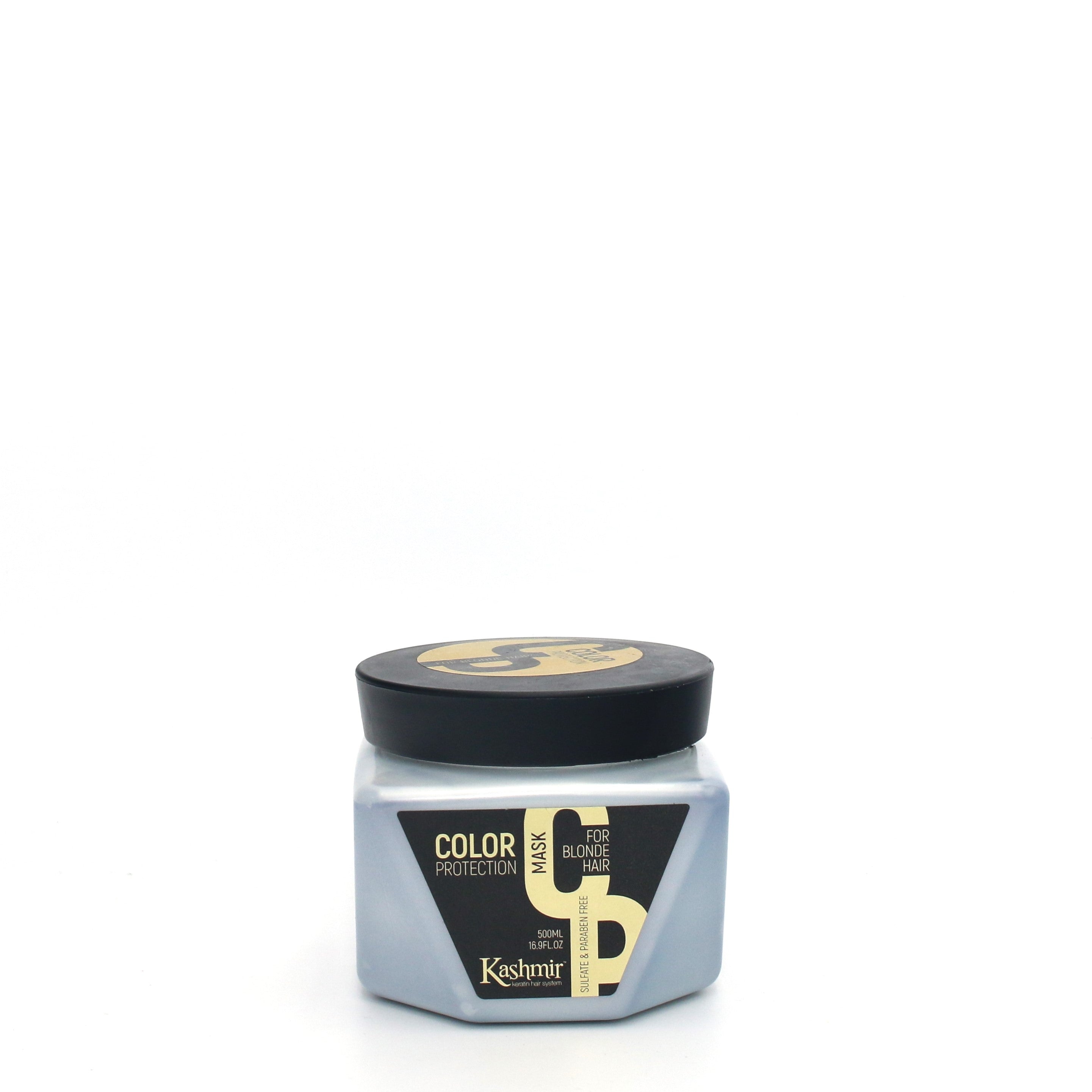 KASHMIR Color Protection Hair Mask for Blonde Hair - 16.9 oz | Sulfate-Free & Vegan Formula | Perfect for Salon & At-Home Hair Care