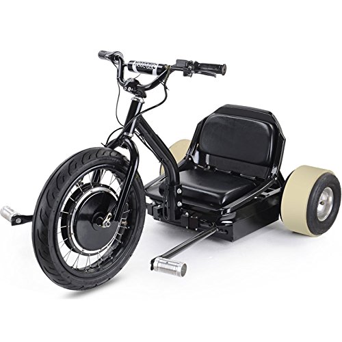 MotoTec Drifter 48V Electric Trike for Adults - 3-Wheel Electric Bike with 500W Motor, 20MPH Speed & 30-Mile Range - Perfect for Commuting, Leisure Rides & Senior Mobility