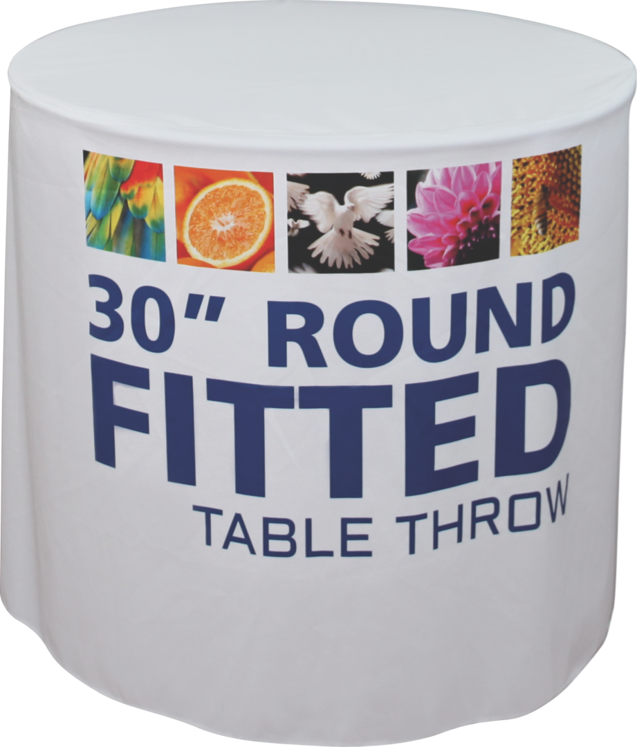 Premium Round Table Throws - Soft & Durable Table Cover for Dining, Parties, and Home Decor - Waterproof & Stain-Resistant Fabric for Indoor/Outdoor Use
