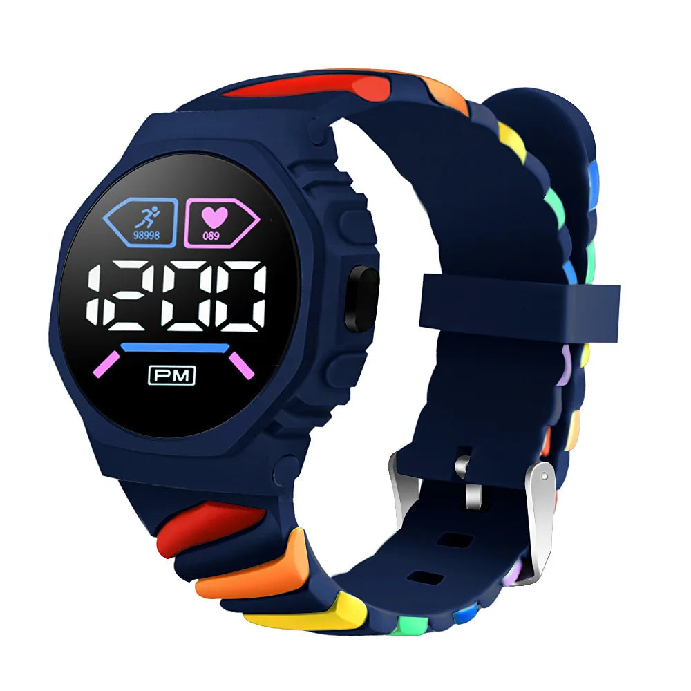 Digital Wristwatch for Men & Women - Waterproof Smart Watch with Fitness Tracker, Heart Rate Monitor & Sleep Tracking - Perfect for Running, Swimming & Everyday Use