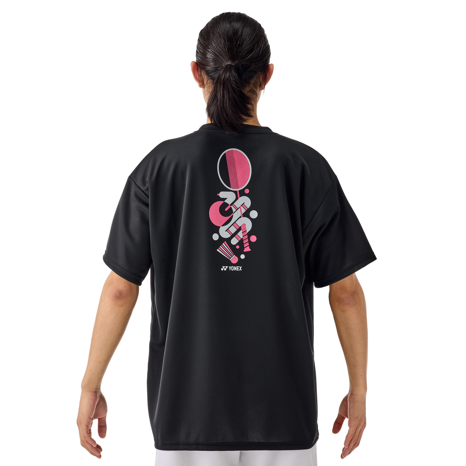 Yonex Badminton & Tennis Sports Shirt 16791Y - Premium Japanese-Made Unisex Athletic Top (Black) | Perfect for Court Matches & Training Sessions