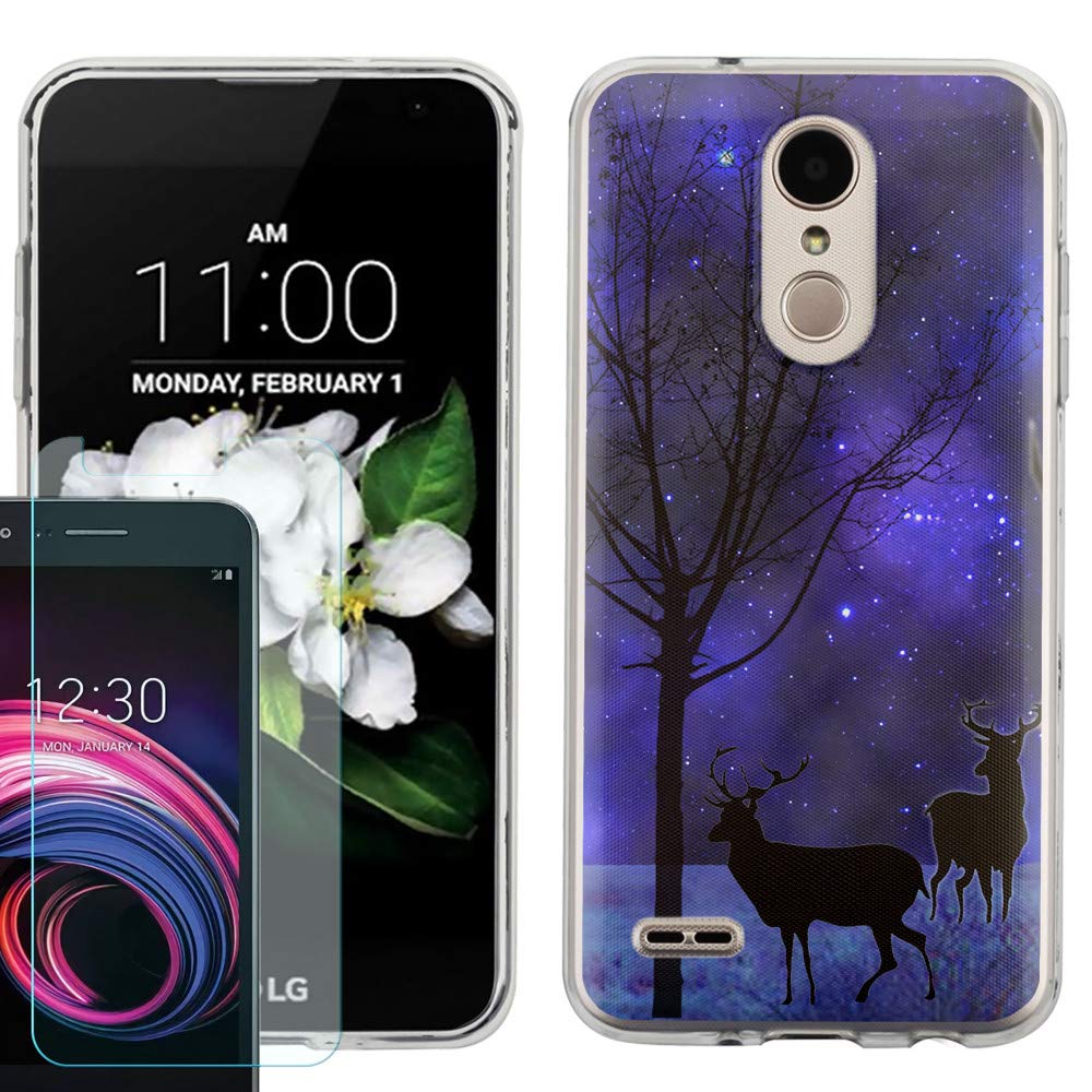 LG Aristo 3/Tribute Empire TPU Case with Screen Protector - Slim Fit for Daily Protection