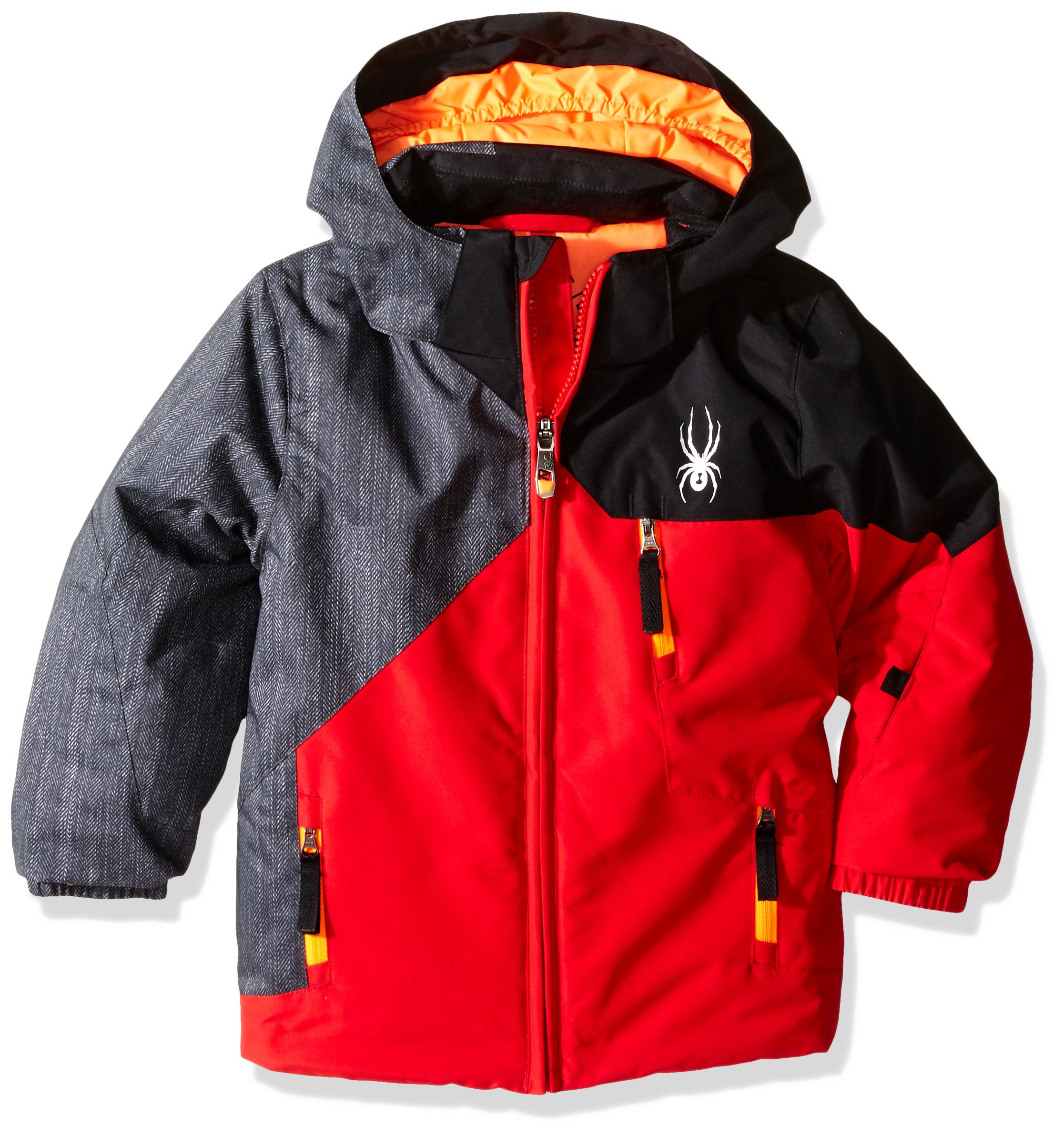 Spyder Boys Mini Ambush Jacket - Kids' Waterproof Winter Jacket for Outdoor Activities & Snow Play