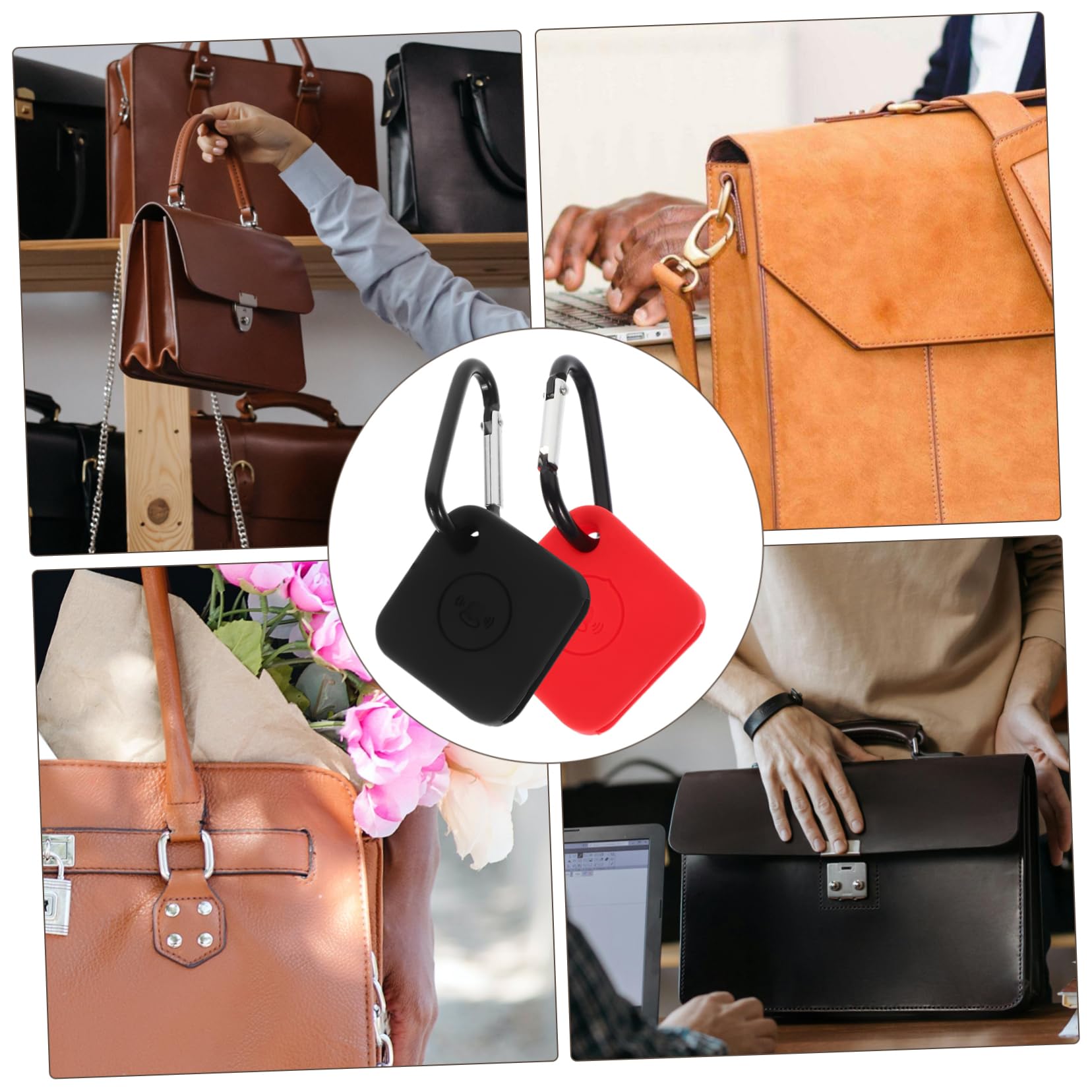 LIFKICH Tile Tracker 4 Pack - Smart Bluetooth Tracker for Keys, Wallets, Bags & More | Waterproof & Long Range | Compatible with iPhone & Android | Never Lose Your Essentials Again | Perfect for Travel, Work & Daily Use