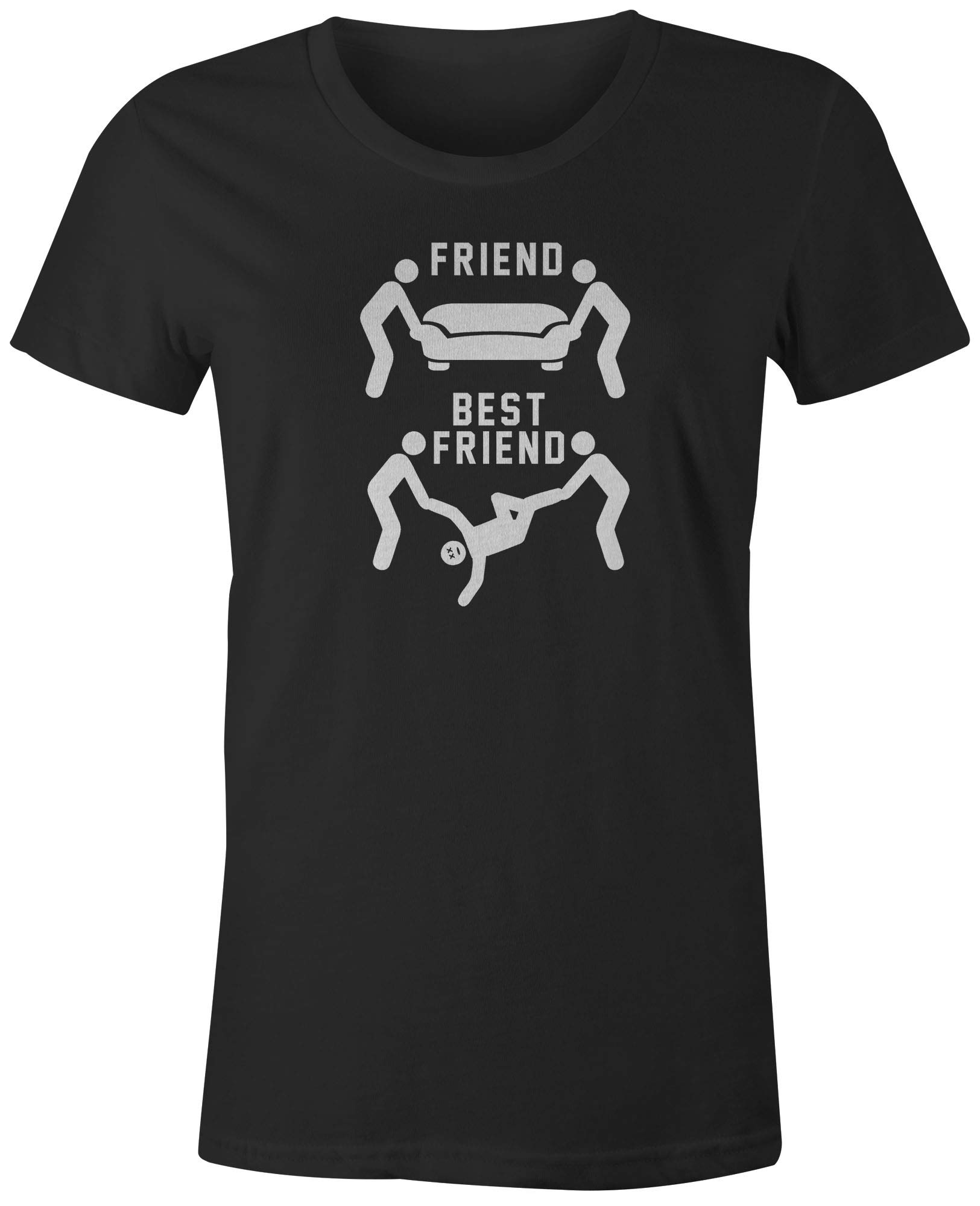 9 Crowns Best Friend Helps You Move A Body Graphic Tee - Perfect for Casual Outings, Parties, and Unique Gift Ideas