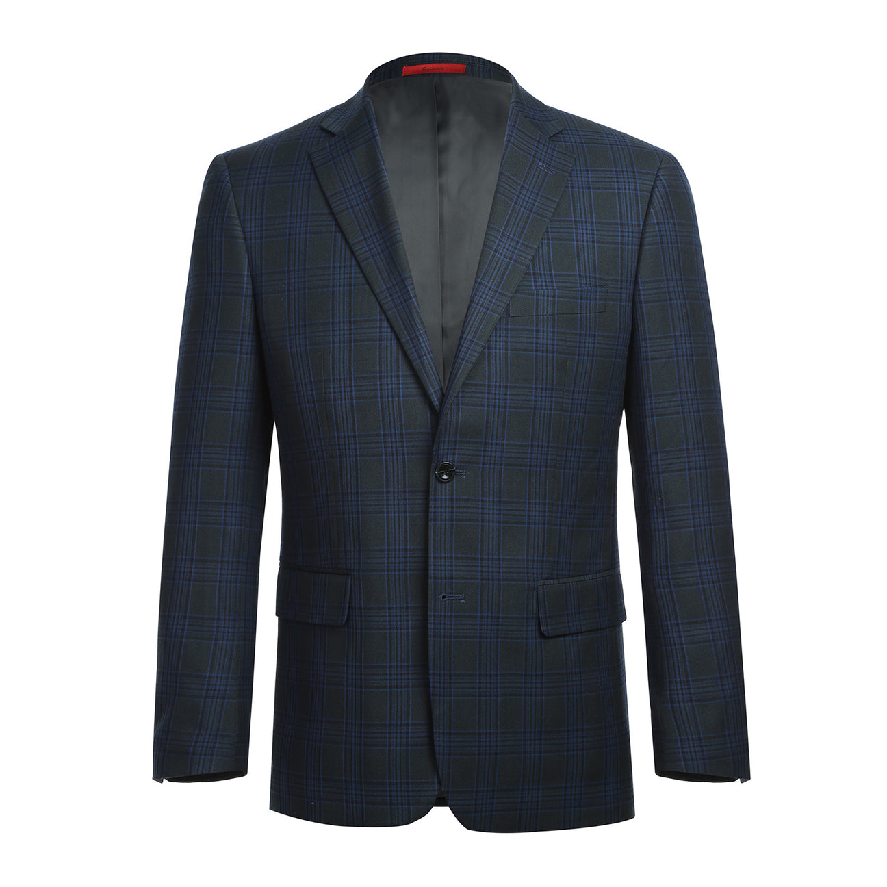 Renoir Alessandro Vitello Slim Fit Navy Blazer for Men | Premium Tailored Business Suit Jacket | Perfect for Office, Weddings & Formal Events