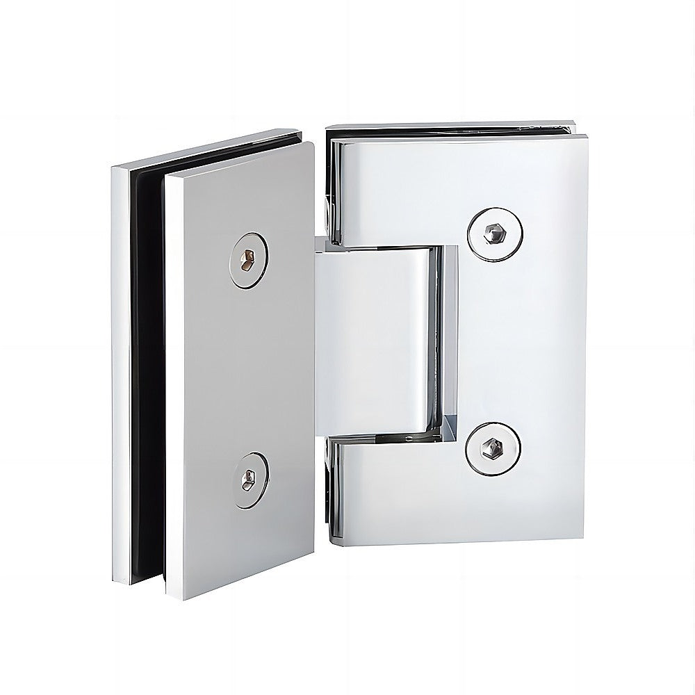 100cm Frameless Diamond Shower Screen with Stainless Steel Hinges - Waterproof Bathroom Glass Enclosure for Modern Homes | Perfect for Walk-in Showers and Spa Bathrooms