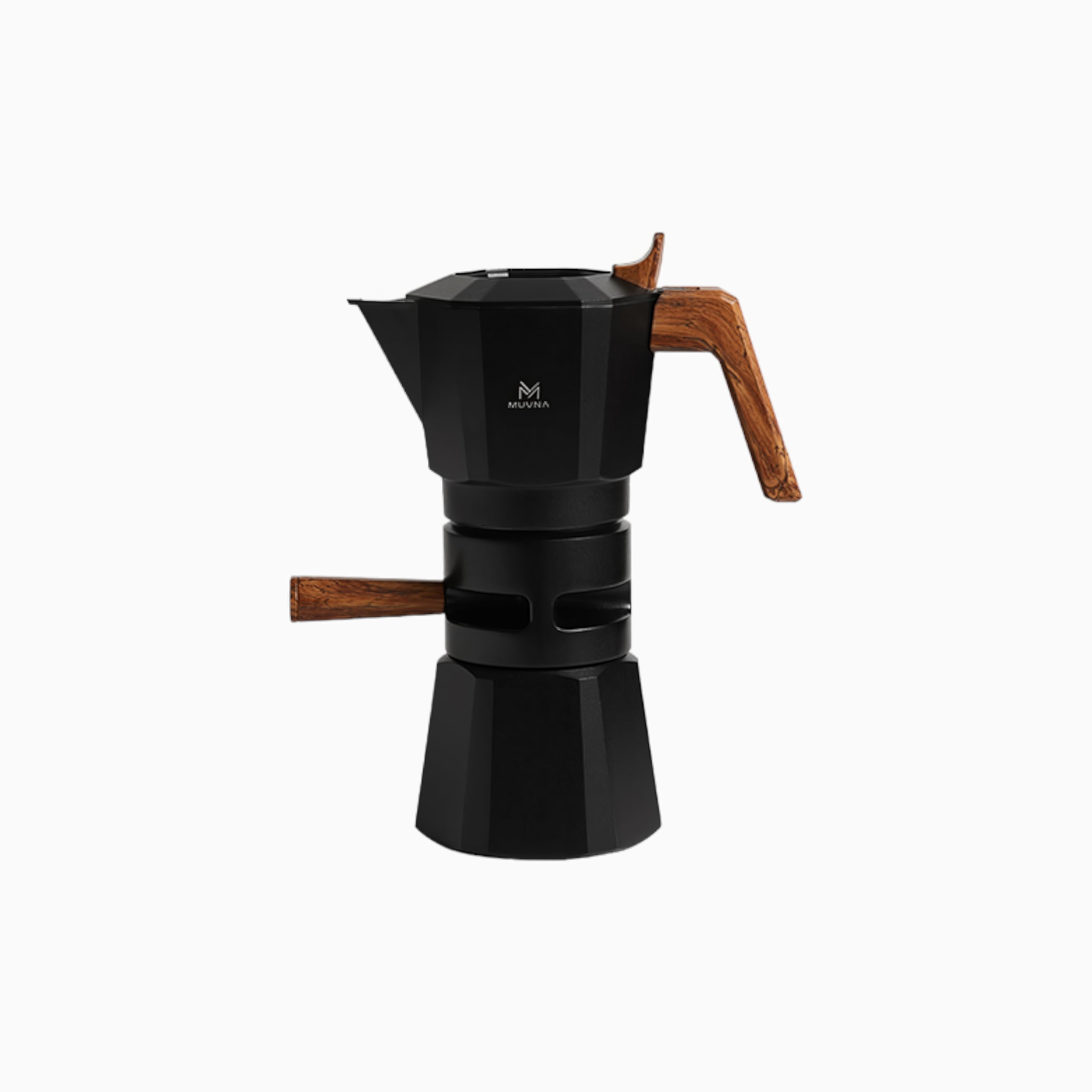 Premium Stainless Steel Moka Pot - 6 Cup Italian Espresso Maker for Stovetop - Strong Coffee Like Espresso - Perfect for Home, Office & Camping Use