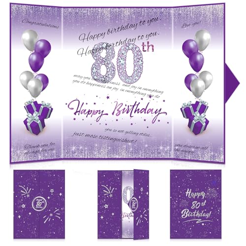 Purple Silver 80th