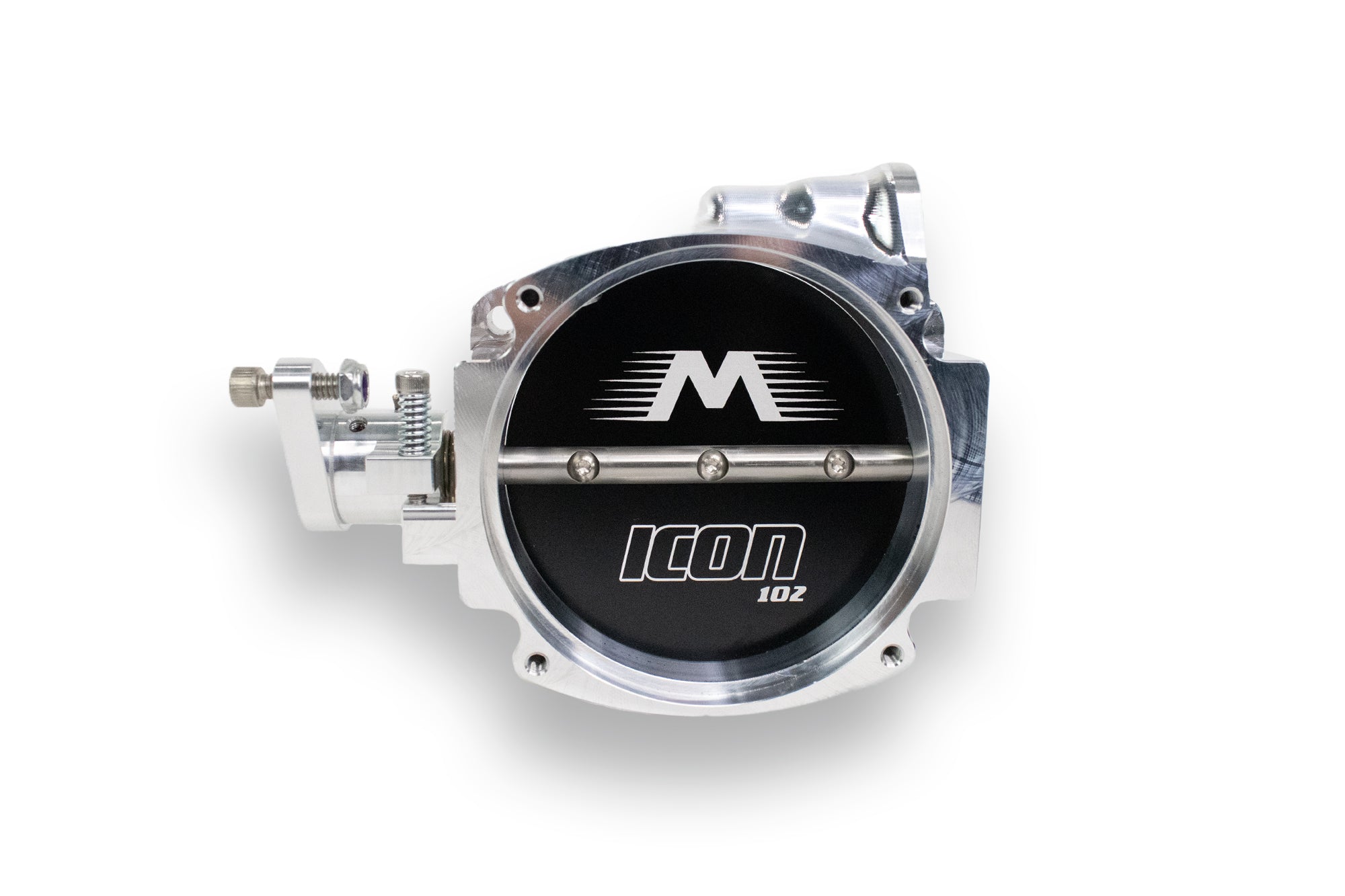 ICON 102/105mm Throttle Body with Mechanical Linkage - Bare Finish - High Performance Upgrade for Chevy LS Engines, Racing & Street Applications