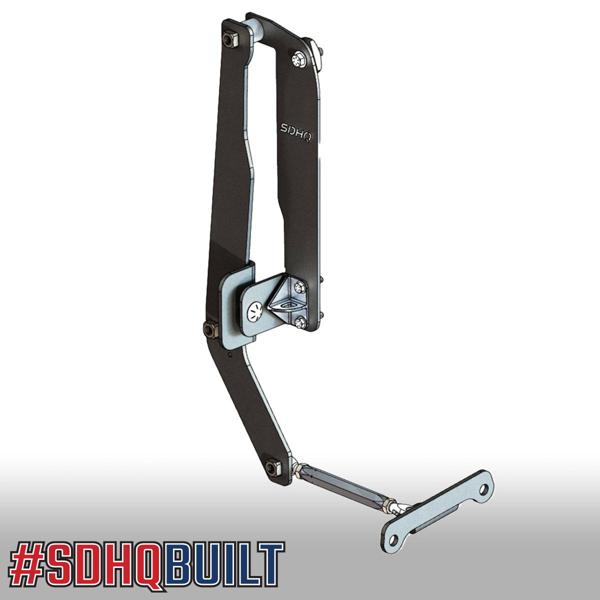 SDHQ Built Hidden Bedside Support System for 2021-2024 Ram 1500 TRX | Heavy-Duty Off-Road Truck Bed Reinforcement | Perfect for Overlanding & Towing