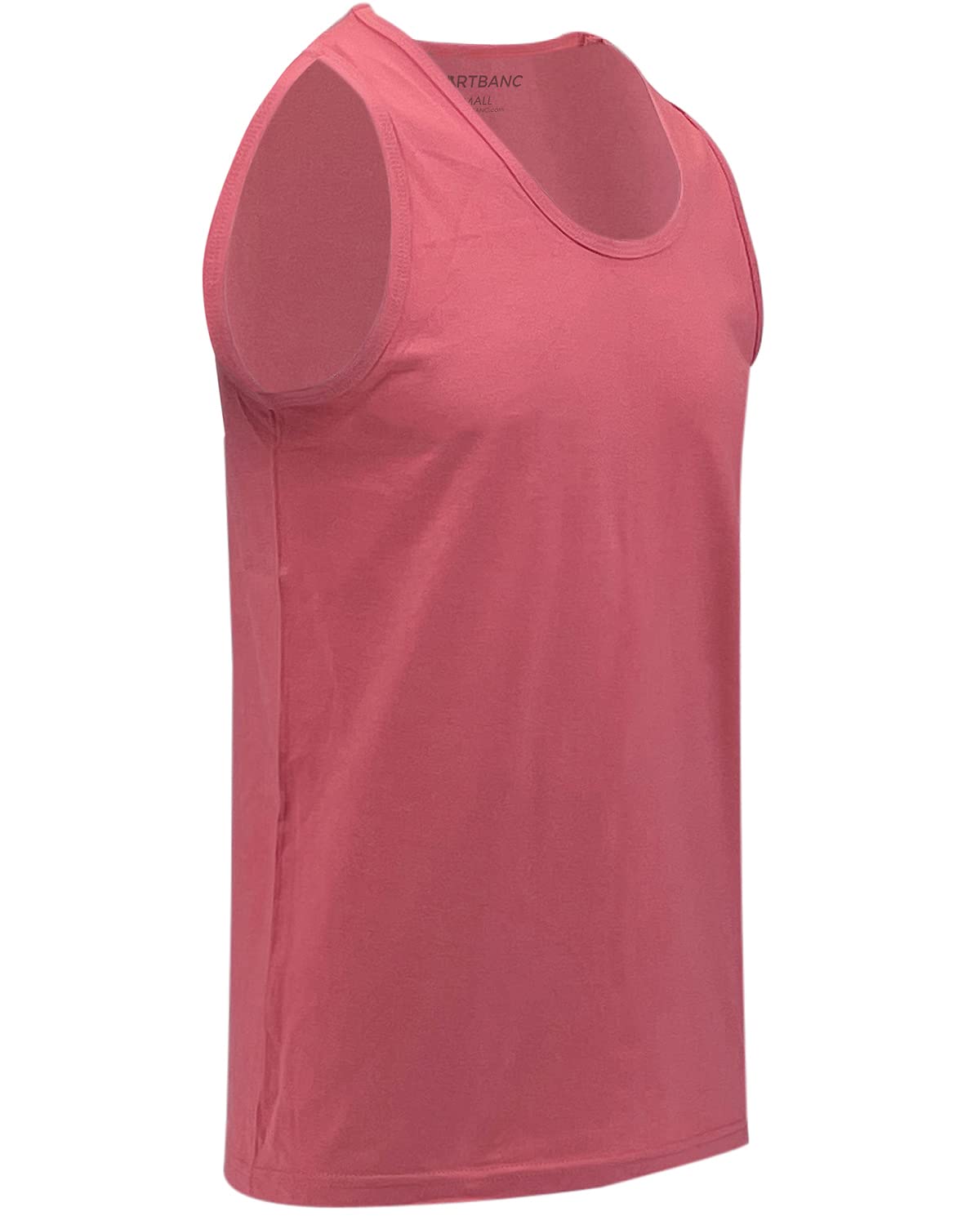 SHIRTBANC Men's Cotton Tank Top - Breathable Workout Shirt for Gym, Running & Beach - Sleeveless Muscle Tee for Summer Outdoor Activities