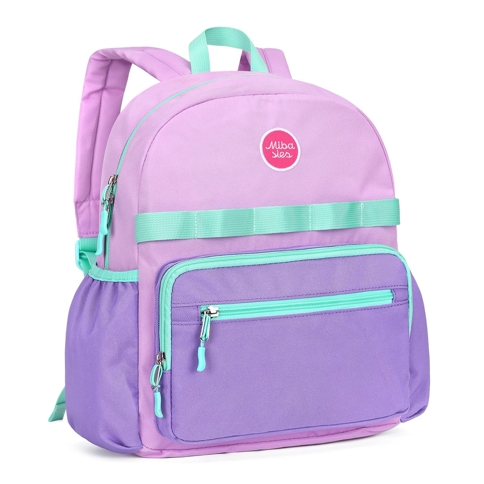 Mibasies Kids Backpack for Girls Age 4-6 | Cute Elementary School Bookbag | Lightweight Durable Backpack for Kindergarten & Daycare | Perfect for School, Travel & Outdoor Activities