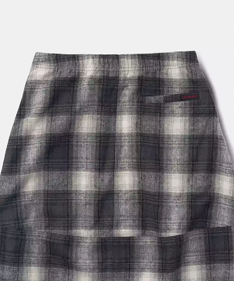 Wool Paneled Skirt for Women - Elegant A-Line Midi Skirt with Side Slits - Perfect for Office, Parties & Fall/Winter Fashion